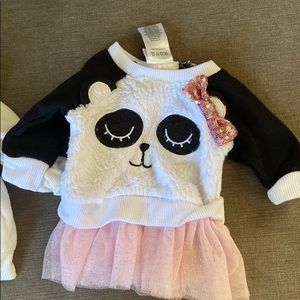 Baby panda outfit